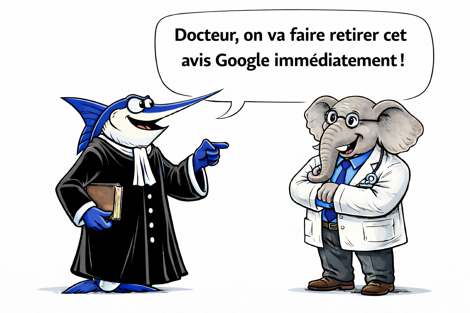 Avis Google : un dentiste obtient la suppression d'un avis péjoratif en urgence