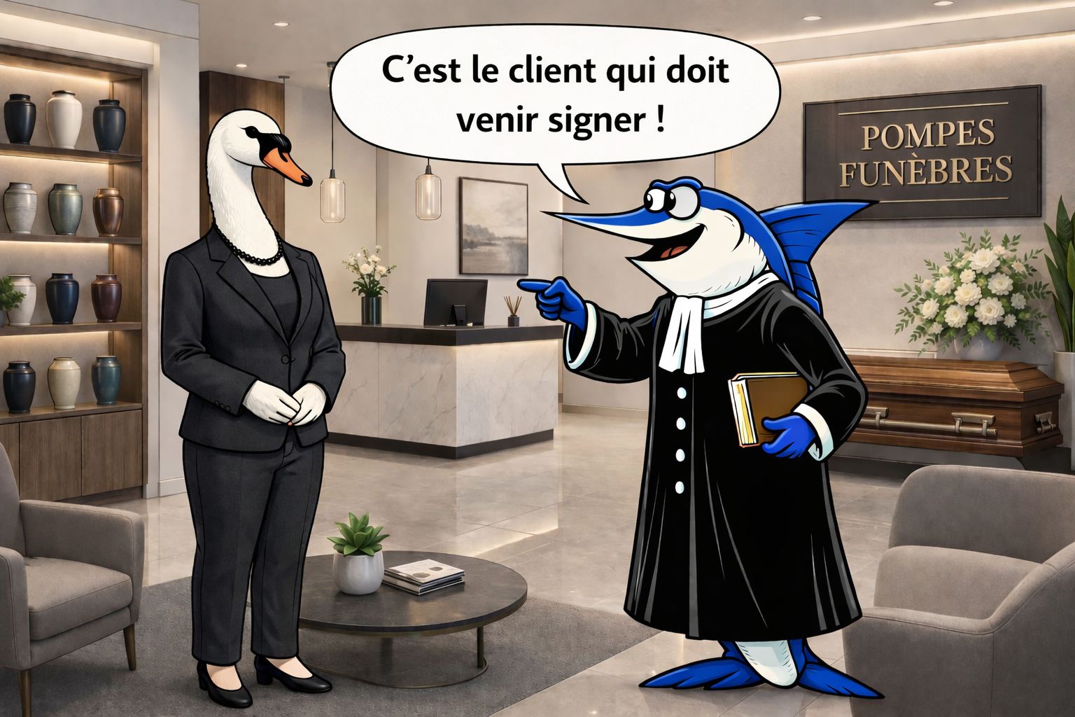 Pompes funèbres : Attention à la prohibition du démarchage à domicile