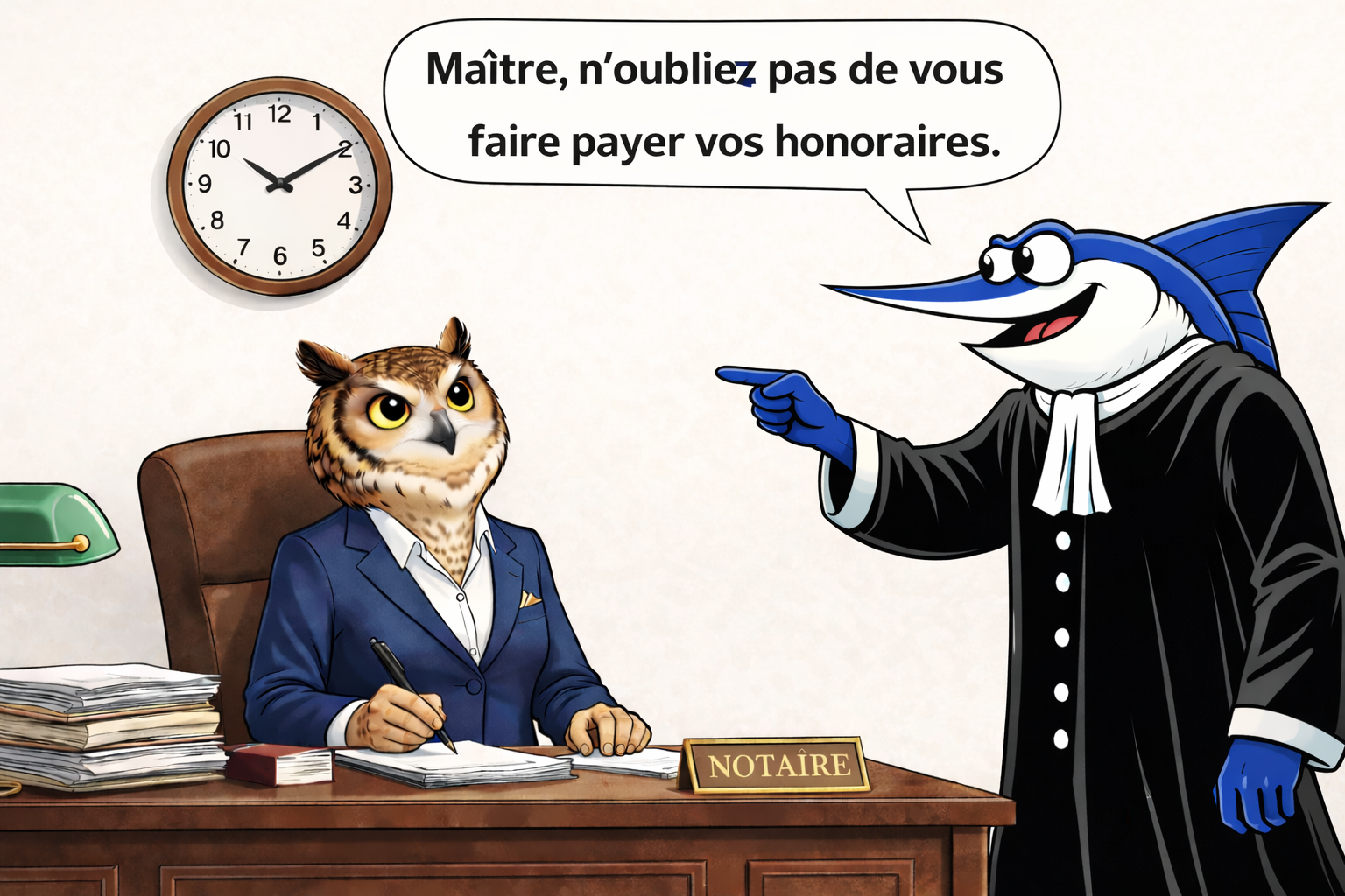 Notaire : Attention à la prescription de vos honoraires
