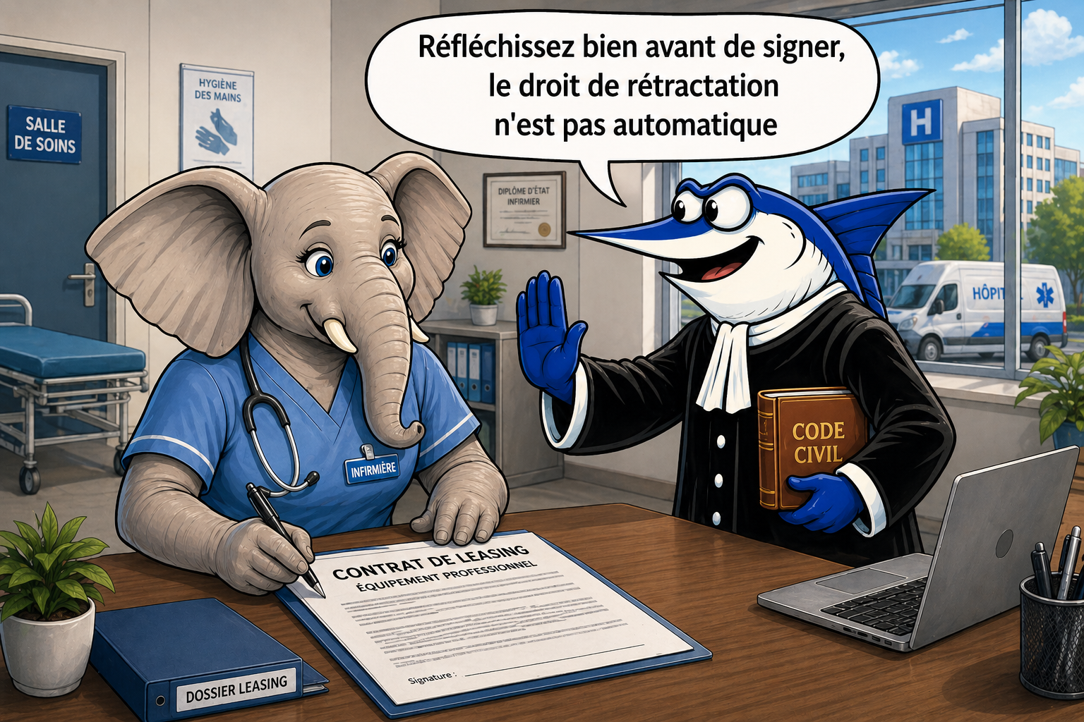 Le professionnel qui emploie moins de 6 salariés peut bénéficier du droit de rétractation