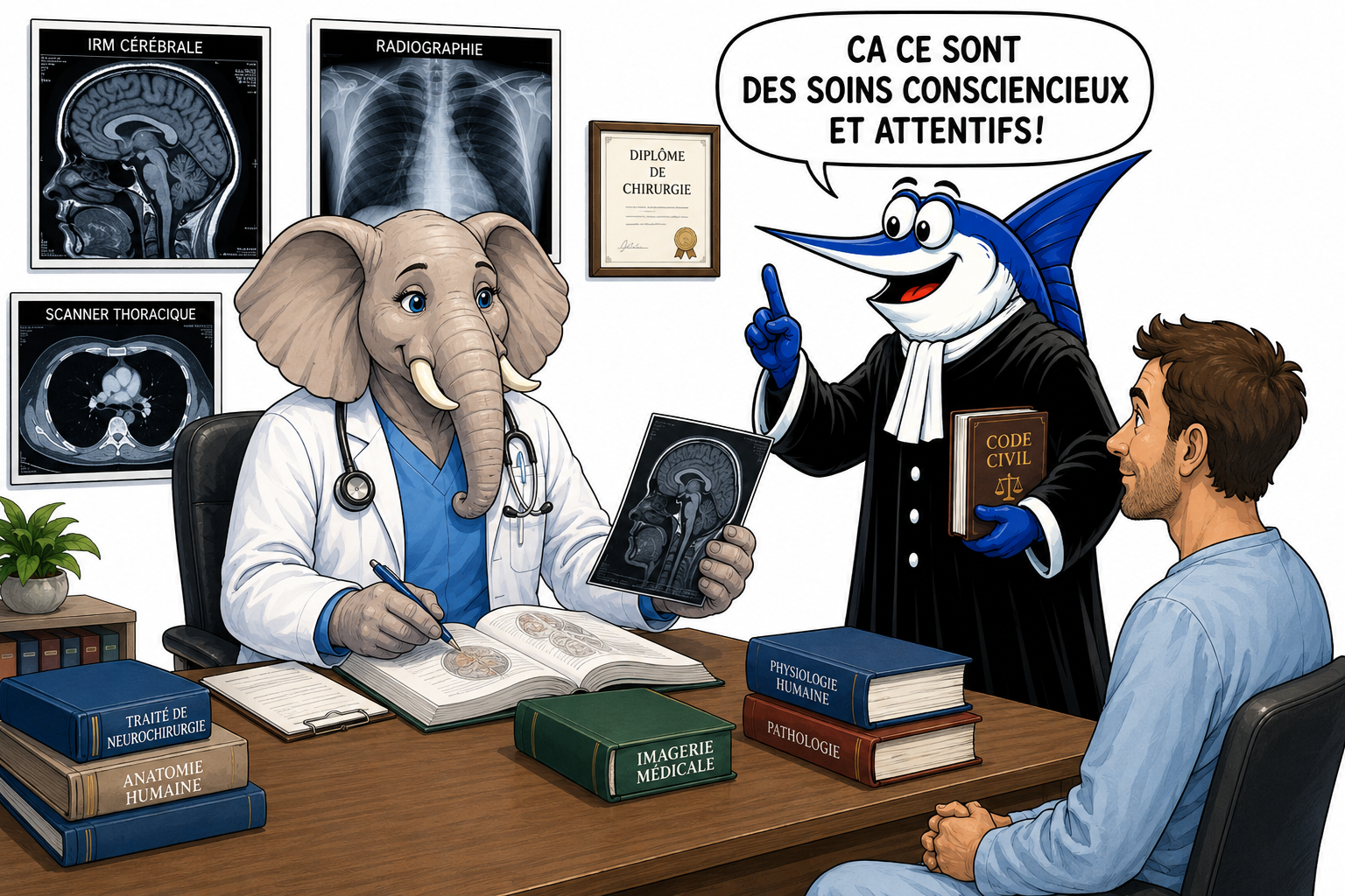 erreur médicale faute diagnostic responsabilité
