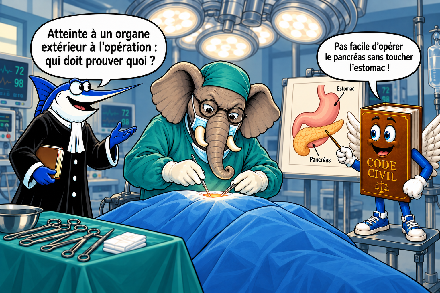 responsabilité médicale — présomption de faute chirurgicale — charge de la preuve — aléa thérapeutique